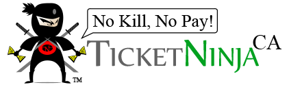 Fight California Traffic Ticket with Ticket Ninja! Logo