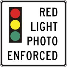 Red light photo enforced